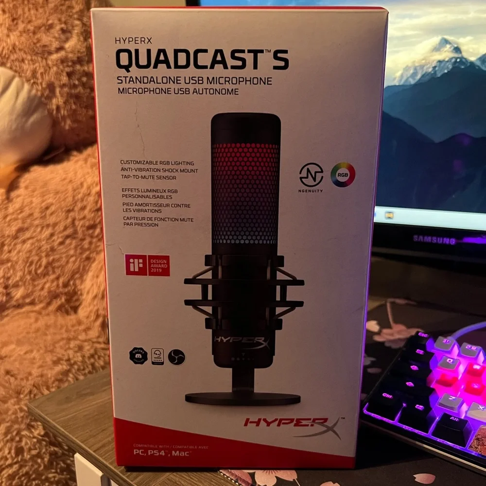 Hyperx Quadcast like new